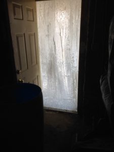 Ice Covering Door