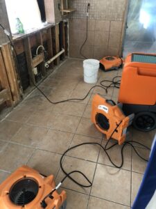 water damage equipment